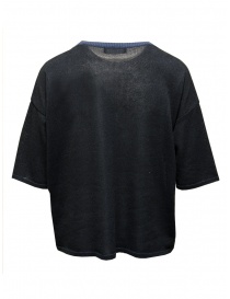 Fuga Fuga t-shirt in carta e cotone nera a ricami colorati prezzo