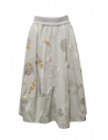 M.&Kyoko gonna grigia a fiori e caramelle in cotone acquista online BEH01061WA L-GRAY 71