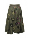 M.&Kyoko gonna a fiori e caramelle in cotone khakishop online gonne donna