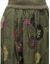 M.&Kyoko gonna a fiori e caramelle in cotone khaki BEH0161WAKHAKI 45 prezzo