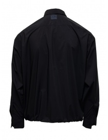D-VEC camicia nera con taschino e bordo elastico prezzo