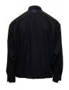 D-VEC camicia nera con taschino e bordo elastico VF-2LS00758 BLACK prezzo