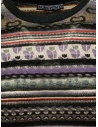 M.&Kyoko T-shirt in carta e cotone a righe viola e nere BEH01001WA BLACK 81 prezzo