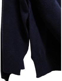 Ma'ry'ya maglia a collo alto in lana blu navy maglieria donna prezzo