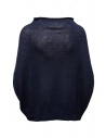 Ma'ry'ya maglia smanicata blu scuro in lino e cotoneshop online maglieria donna