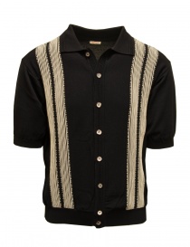 Kapital polo Aloha nera in maglia di cotone online