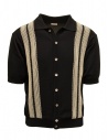 Kapital polo Aloha nera in maglia di cotone acquista online K2403KN122 BLACK
