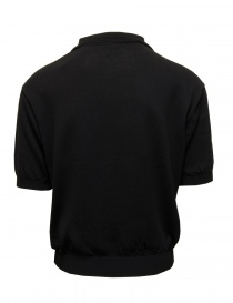Kapital polo Aloha nera in maglia di cotone