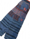 Kapital long fingerless gloves in blue wool EK-1267XGA BLUE price