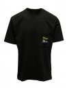 Kapital Black T-shirt with little flags buy online EK-1223SC BLACK