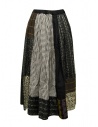 Kapital gonna patchwork a quadri bianchi e nerishop online gonne donna