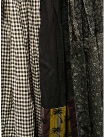 Kapital gonna patchwork a quadri bianchi e neri gonne donna acquista online