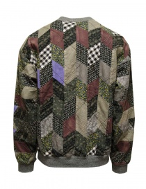 Kapital grey sweatshirt with patchwork on the back