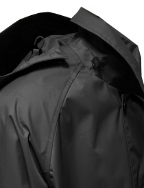 D-VEC Trench impermeabile nero cappotti uomo acquista online