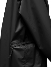 D-VEC Trench impermeabile nero acquista online prezzo