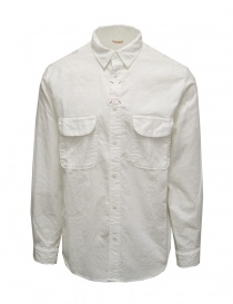 Kapital camicia bianca con ricami rossi online