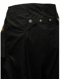 Kapital black multi-pocket cargo trousers womens trousers buy online