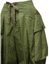 Kapital khaki green multi-pocket cargo trousers EK-1754LP KHAKI buy online