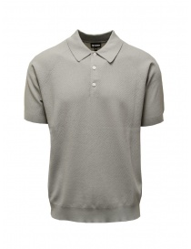 T shirt uomo online: Goldwin polo senza cuciture grigia