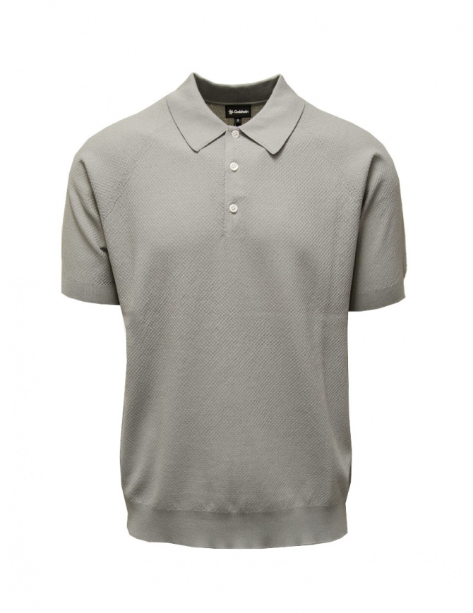 Goldwin polo senza cuciture grigia GL65142 STONE BEIGE Goldwin polo senza cuciture grigia GL65142 STONE BEIGE t shirt uomo online shopping