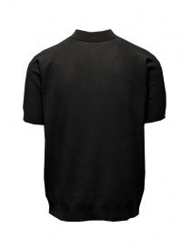 Goldwin black seamless polo