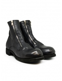 Guidi GR07FZ stivali neri a doppia cerniera in pelle di cavallo GR07FZ HORSE FG BLKT ordine online