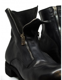 Guidi GR07FZ stivali neri a doppia cerniera in pelle di cavallo calzature uomo acquista online
