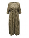 A Tentative Atelier abito in misto lino marrone a fiori acquista online G2525704 SAND