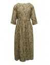 A Tentative Atelier abito in misto lino marrone a fiorishop online abiti donna