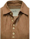 A Tentative Atelier lungo abito a camicia a quadretti rosso mattone prezzo G2525705B BRICK REDshop online