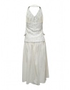 A Tentative Atelier Sarton abito lungo a gilet bianco naturaleshop online abiti donna