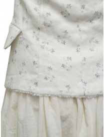 A Tentative Atelier Sarton abito lungo a gilet bianco naturale abiti donna acquista online