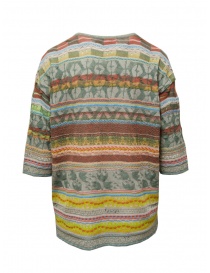 M.&Kyoko colorful striped cotton knit t-shirt