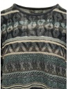 M.&Kyoko t-shirt in maglia di cotone a righe blu BEN01201WA CHARCOAL 73 prezzo