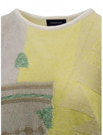 Fuga Fuga yellow grey pink knit T-shirt price
