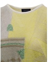 Fuga Fuga yellow grey pink knit T-shirt BEN07220WA L-GRAY 71 price