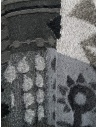 Fuga Fuga grey knitted T-shirt geometric pattern BEN07220WA BLACK 81 price