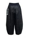 M.&Kyoko pantalone cropped nero con tasca lateraleshop online pantaloni donna