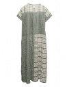 Fuga Fuga abito patchwork lungo a tunica verdeshop online abiti donna