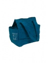 Kapital peacock blue canvas tote bag buy online EK-1399XB PEACOCK BLUE