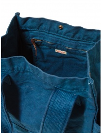 Kapital peacock blue canvas tote bag price