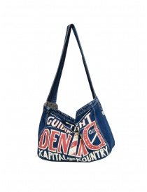 Kapital borsa tote oversize in jeans con stampa borse acquista online