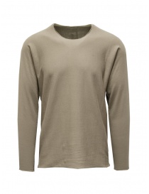 Label Under Construction T-shirt manica lunga marrone a righe online