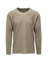 Label Under Construction T-shirt manica lunga marrone a righe acquista online 45YSW262ZER3/1 NT/GW NUT/GREYB