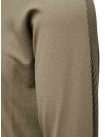 Label Under Construction T-shirt manica lunga marrone a righe t shirt uomo acquista online
