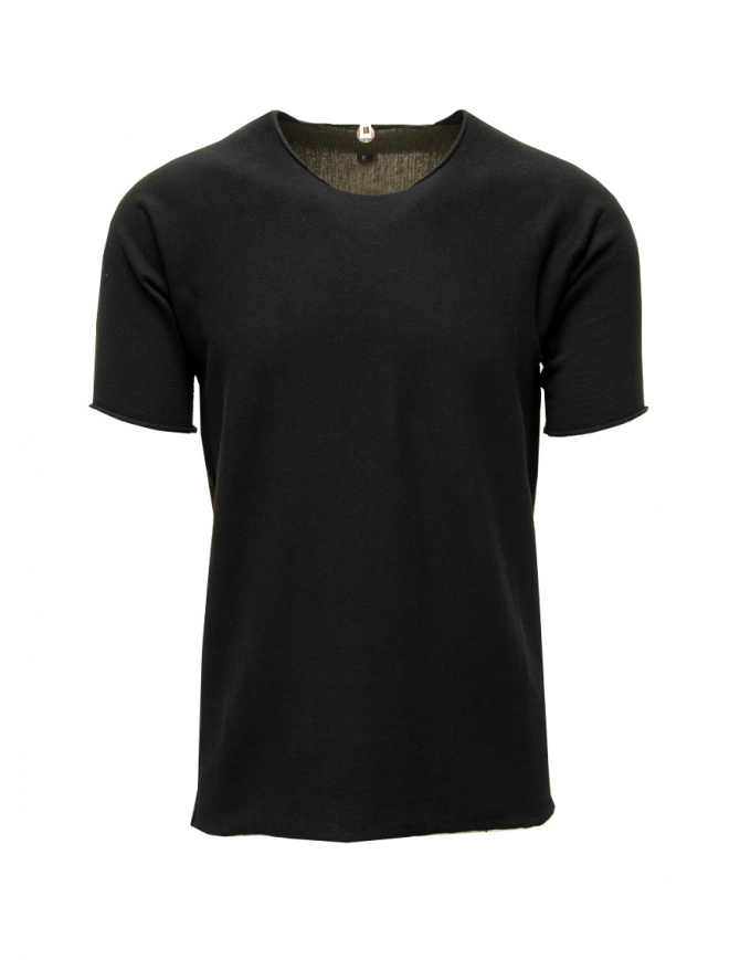 Label Under Construction T-shirt nera a righe sul retro 45YTS261ZER3/1 BK/GW Label Under Construction T-shirt nera a righe sul retro 45YTS261ZER3/1 BK/GW t shirt uomo online shopping