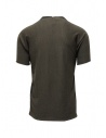 Label Under Construction T-shirt nera a righe sul retroshop online t shirt uomo