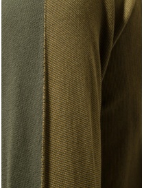 Label Under Construction maglietta manica lunga verde militare a righe prezzo