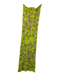 Kapital sciarpa-stola oversize verde con farfalle online