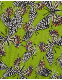 Kapital green oversized scarf-stole with butterflies price